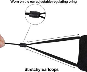 img 3 attached to Face_Mask Breathing Detachable Replaceable Adjustable