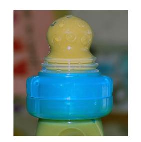 img 3 attached to 🍼 Nuby EZ Squee-Z - силиконовый самораспределитель детского питания для беззаботных приемов пищи - выбирайте из различных цветов!