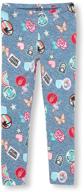 👖 girls' fashion leggings in bluestone - childrens place clothing and leggings logo