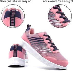 img 2 attached to 👟 Ultra-Lightweight Boys' Running Shoes: Skywheel Athletic Sneakers for Endless Performance!