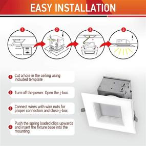 img 1 attached to OSTWIN Recessed Lighting Junction Downlight Industrial Electrical