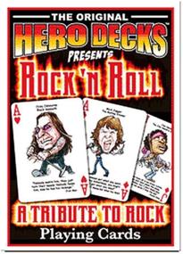 img 1 attached to Rock 'n Roll Heroes playing cards by HeroDecks