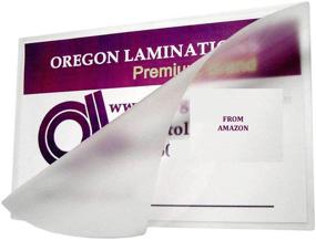 img 1 attached to Oregon Lamination Hot Laminating Pouches: Letter Size, Pack of 100, 3 Mil, 9 x 11-1/2-inch, Matte/Matte – High-Quality Protection!