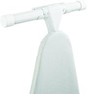 🔧 homz t-leg ironing board holder - white, dimensions: 6x1.5x1.6 inches logo