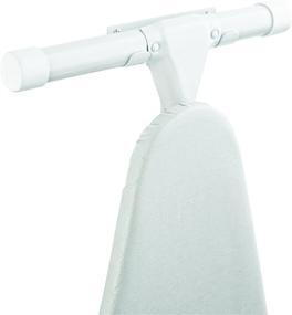 img 3 attached to 🔧 Homz T-Leg Ironing Board Holder - White, Dimensions: 6x1.5x1.6 inches