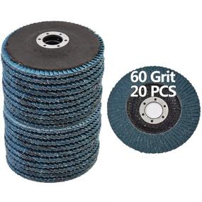 img 3 attached to Flap Discs 4 5 Inch Abrasives
