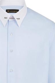 img 3 attached to 👔 Oxford Business Wedding Shirts for Men - Jack Martin Clothing