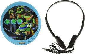 img 1 attached to 🐢 Get Shell-Shocked with the Teenage Mutant Ninja Turtles CD Player (37065-tru)