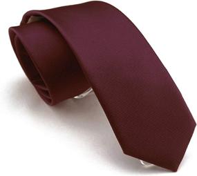 img 1 attached to Wehug Classic Necktie Jacquard LG0031 Men's Accessories for Ties, Cummerbunds & Pocket Squares