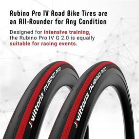 img 3 attached to 🚲 Vittoria Rubino Pro IV Graphene 2.0: Unleash Peak Performance with Tubeless Ready Foldable Bicycle Tires