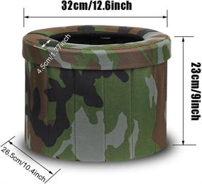 img 3 attached to Folding Camping Portable Outdoor Camouflage
