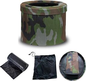 img 1 attached to Folding Camping Portable Outdoor Camouflage
