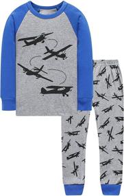 img 3 attached to 👕 Shelry Pajamas Sleepwear Christmas Boys' Clothing for Sleepwear & Robes