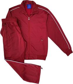 img 4 attached to Классическая спортивная одежда Спортивная куртка Спортивные брюки Спортивный костюм