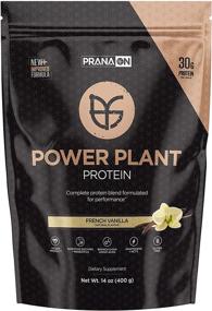 img 4 attached to 🌱 PranaON Plant Based Protein Powder - Vegan Protein Supplement with BCAA & Probiotics - French Vanilla Flavor - Dairy Free, Gluten Free, Keto Friendly - 14 Oz