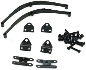 img 2 attached to Enhanced 1/10 D90 Crawler: Upgrade with Rugged Steel Leaf Spring Suspension Set