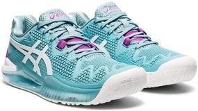 img 3 attached to ASICS Women's Gel Resolution Tennis Peacoat Athletic Shoes - Superior Comfort and Style