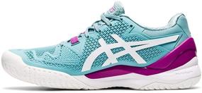 img 1 attached to ASICS Women's Gel Resolution Tennis Peacoat Athletic Shoes - Superior Comfort and Style