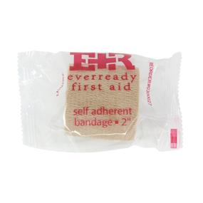 img 1 attached to 🏥 Ever Ready First Aid Tan Cohesive Bandages - 2" x 5 Yards, 6 Count: Convenient Self Adherent Solution