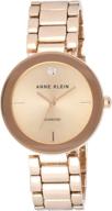 ⌚️ элегантные женские наручные часы anne klein с циферблатом из подлинного алмаза логотип