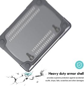 img 1 attached to ProCase Защитный чехол с подставкой для ноутбука MacBook, аксессуары и сумки для ноутбуков, чехлы и рукава