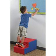 enhanced comfort soft step stool: perfect for all ages logo