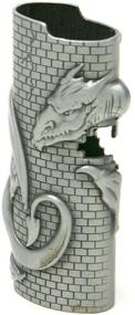 img 1 attached to Metal Lighter Case Dragon Wall