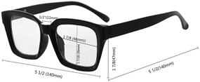 img 2 attached to Eyekepper 4-Pack Bifocal Sunglasses: Stylish Oversized Readers for Women, Tinted Lens, Perfect for Reading Under the Sun