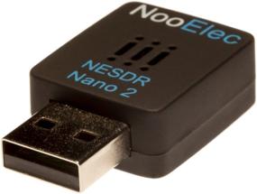 img 4 attached to 📻 NESDR Nano 2 - Компактный черный RTL-SDR USB комплект (RTL2832U R820T2) с антенной MCX. Улучшенное программно-определяемое радио, совместимо с DVB-T и ADS-B, безопасность от электростатического разряда.