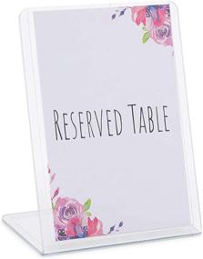 img 2 attached to Unbreakable Sign Holder Vertical Clear Retail Store Fixtures & Equipment