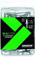 arrow fastener rla5 32ip aluminum logo