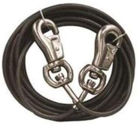 img 1 attached to 🐶 Super Beast 40ft Tie Out by Boss Pet Products