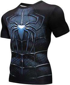 img 1 attached to RONGANDHE Super Hero Compression Quick Drying ZZ Short CY028 L - Enhanced Performance and Fast Dry Technology