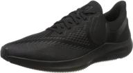 👟 men's nike winflo running sneakers in black anthracite - athletic shoes логотип