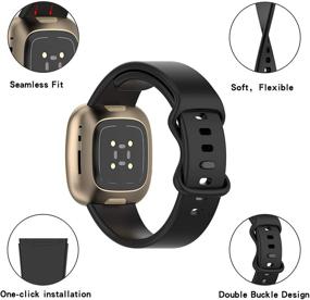 img 3 attached to Compatible Adjustable Accessories Replacements Wristbands Wearable Technology