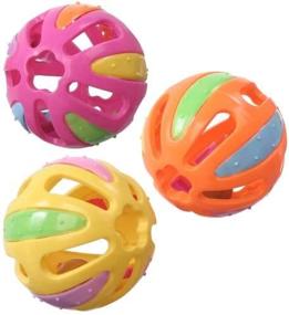 img 2 attached to 🐦 Super Bird Creations Kaleidoballs Bird Toy - Pack of 4