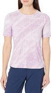 cool off in style: columbia women's chill river short sleeve shirt logo