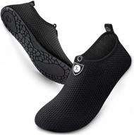 simari water shoes sws002: premium quick-dry aqua socks for beach, swim, yoga & snorkeling - unisex logo