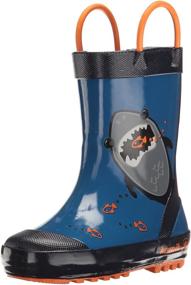 img 4 attached to 🌧️ Chomp Rain Boot by Kamik - Unisex Children's Waterproof Footwear