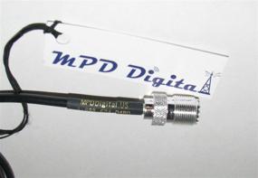 img 2 attached to 📻 MPD Digital RG58 Hand-Held Radio Jumper: SMA Female to UHF SO239 Female Connectors, 3 Feet for (Linton, Baeofeng)