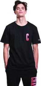 img 2 attached to 👕 Champion LIFE Heritage Black Script Men's Clothing: Classic Style and Timeless Elegance