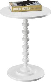 img 3 attached to Мебель Convenience Concepts Beach Spindle Table для гостиной