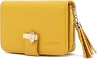 👛 caliyo women's wallet with blocking pendant: a stylish handbag and wallet combo for enhanced security logo