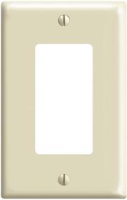 img 1 attached to Leviton 80601 I 1 Gang Wallplate Thermoset