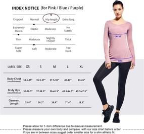 img 1 attached to Ultimate Comfort: Women's Long Sleeve Yoga Tops with Thumb Holes for Effective Workouts