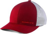 🧢 ultimate performance: oakley indy stretch-fitted cap - unparalleled fit and style logo