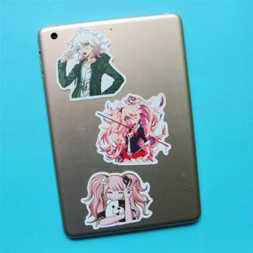 img 2 attached to Exclusive Danganronpa Laptop Stickers and More 🎒 - Perfect for Travel, Cars, Skateboards & Bikes!