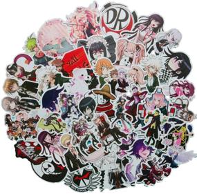 img 4 attached to Exclusive Danganronpa Laptop Stickers and More 🎒 - Perfect for Travel, Cars, Skateboards & Bikes!