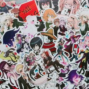 img 3 attached to Exclusive Danganronpa Laptop Stickers and More 🎒 - Perfect for Travel, Cars, Skateboards & Bikes!