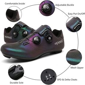 img 3 attached to 👞 Top-Quality Men's Road Bike Cycling Shoes: Peloton Shoe for Men with SPD and Delta Cleats Compatibility